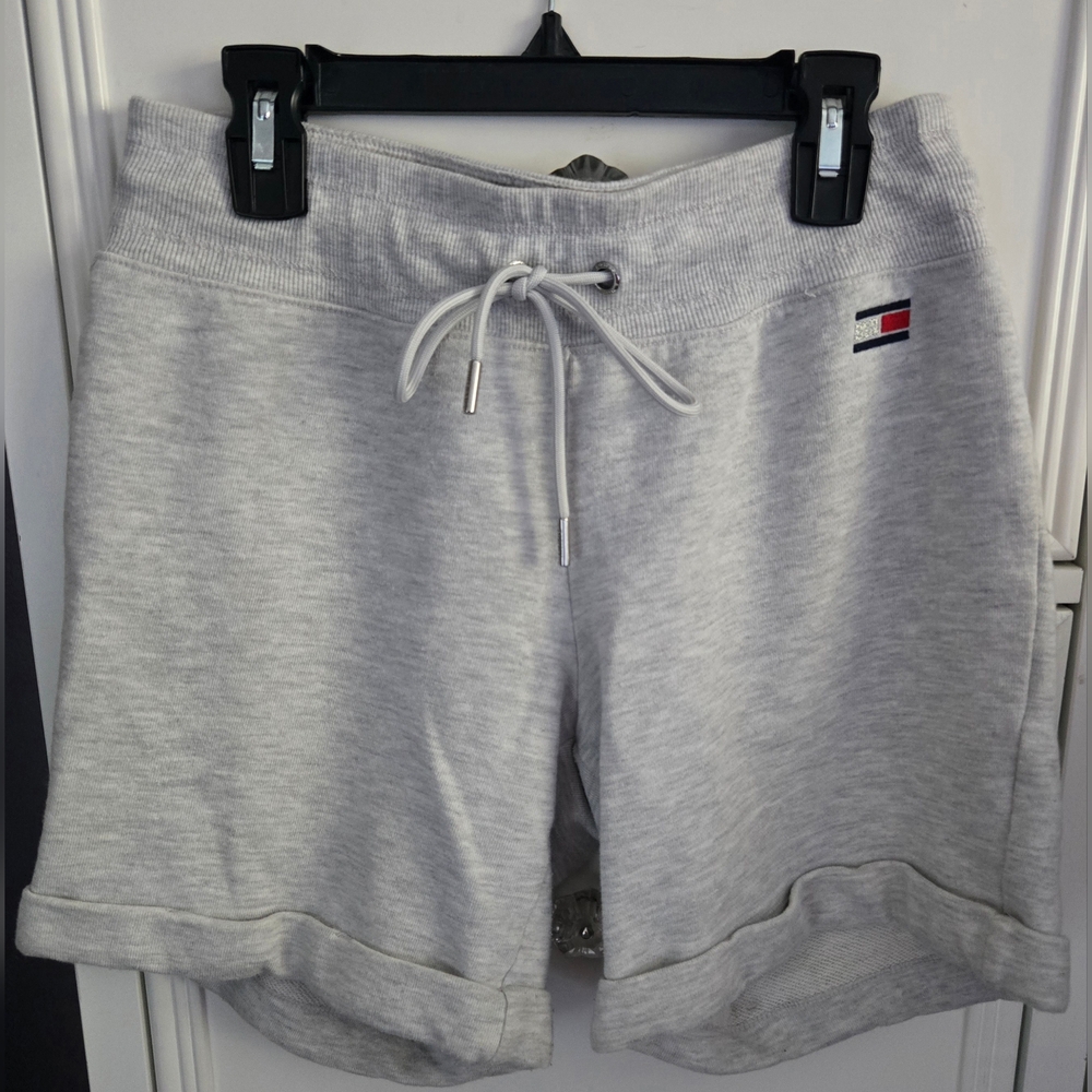 Tommy Hilfiger Sport Heather Gray Women's Athletic Shorts Size XS